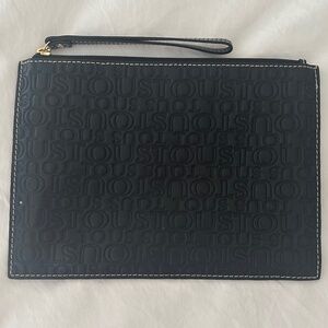 TOUS BLACK CLUTCH BAG - GREAT CONDITION